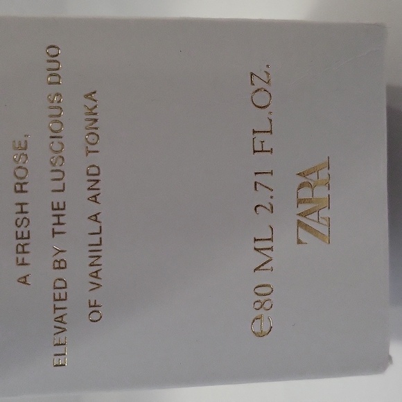 1614- Zara Rose Gourmand Women's Made In Spain NWT - Picture 5 of 7